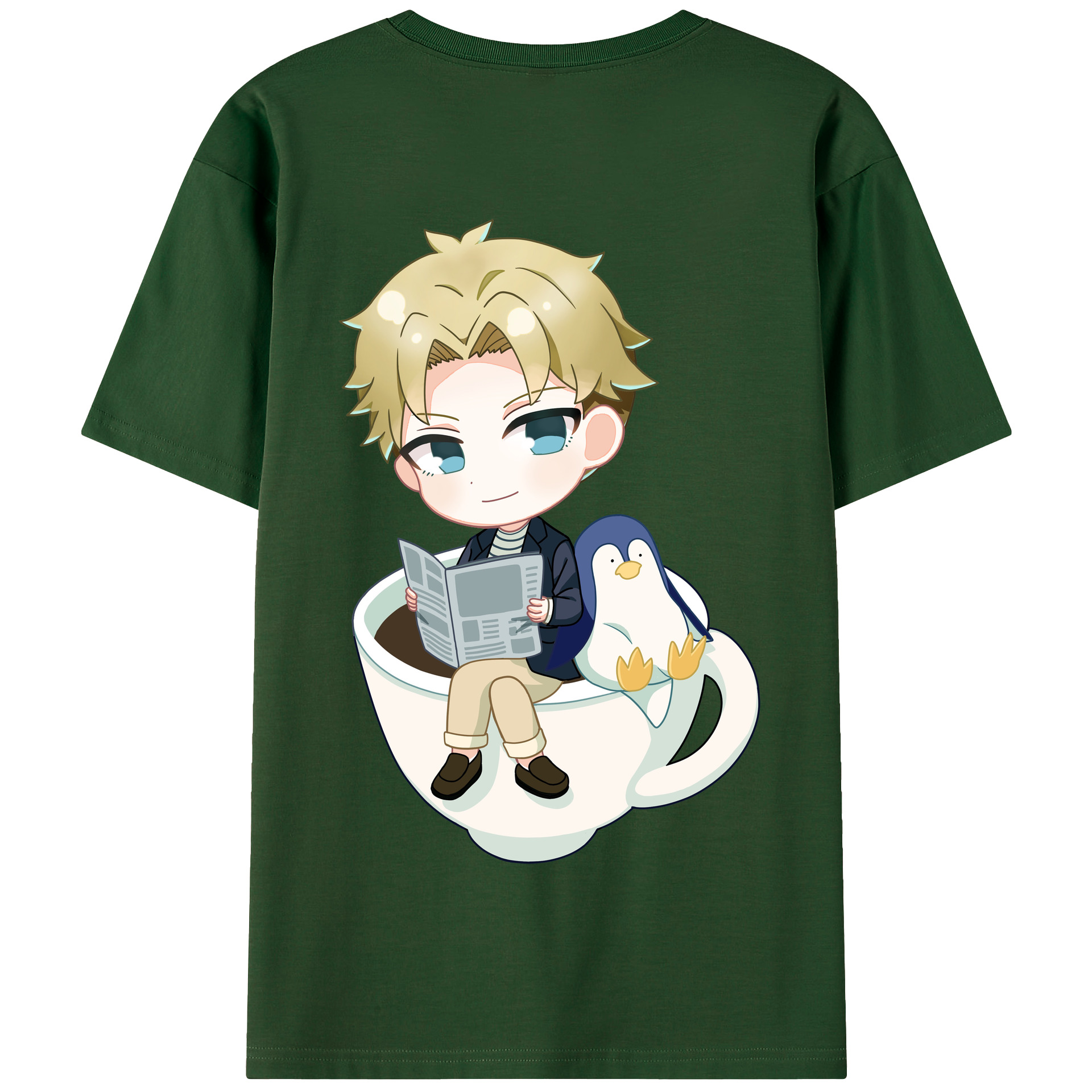 （画像用） SPY×FAMILY间谍家家酒 綿100％半袖Tシャツ（背面プリント）